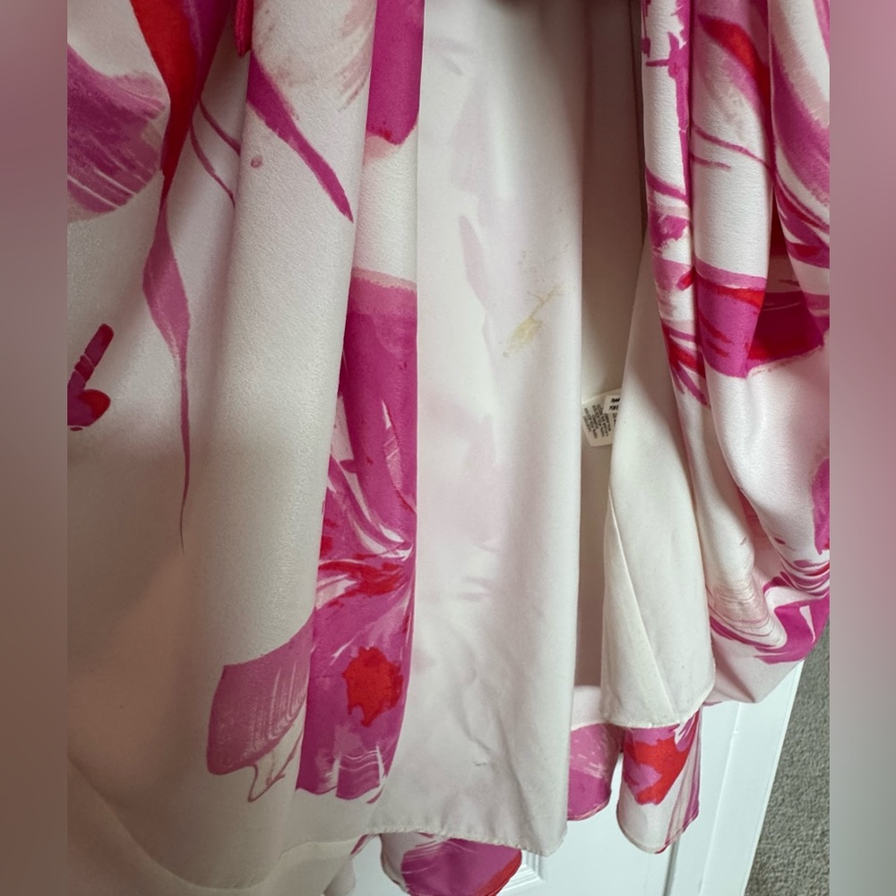 Eliza J Floral Pink and White Maxi Dress - Picture 10 of 13